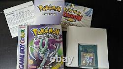 Pokemon Crystal Boxed, Complet, New Battery! (nintendo Game Boy Color, 2001)
