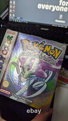 Pokemon Crystal Boxed, Complet, New Battery! (nintendo Game Boy Color, 2001)