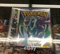 Pokemon Crystal Nintendo Gameboy Color Gbc Scellé À L'usine Tout Neuf