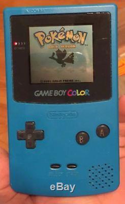 Pokemon Crystal, Or & Argent Nintendo Game Boy Couleur Avec Boîte Dans Nm Collectionneurs