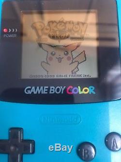 Pokémon Crystal, Or, Argent, Rouge, Bleu Et Jaune + Gameboy Color Console