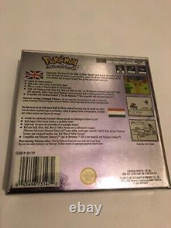 Pokemon Crystal Pour Gameboy Couleur Boxed, Batterie D'origine, Enregistrer Le Travail + Guide