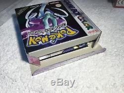 Pokemon Crystal Pour La Couleur Gameboy Nintendo Boxed & Complete Pal Uk Ex Con