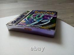 Pokemon Crystal Version Boxed Genuine Nintendo Gameboy Couleur Gbc