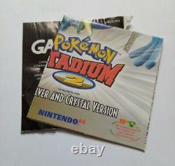 Pokemon Crystal Version Boxed Genuine Nintendo Gameboy Couleur Gbc