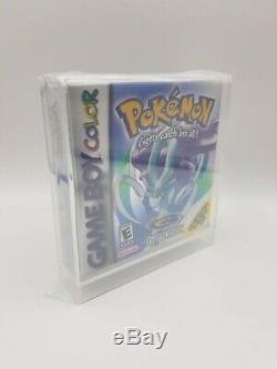 Pokemon Crystal Version Game Boy Couleur Usine Scellée Rare Gameboy (2001)