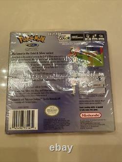 Pokemon Crystal Version Jeu Boy Color Nintendo Authentic Cib Complete USA Esrb