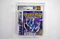 Pokemon Crystal Version Nintendo Game Boy Couleur Nouveau Gradé Vga 90+