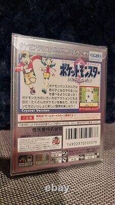 Pokemon Crystal Version Nintendo Jeu Garçon Couleur 2000 Japonais Complet Boxed