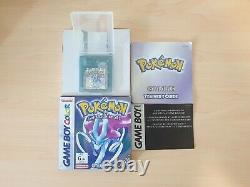 Pokemon Crystal Version (nintendo Game Boy Colour, Pal, 2001)