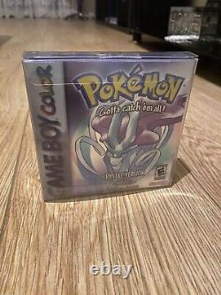Pokemon Crystal Version (nintendo Jeu Garçon Couleur, 2001)rare Pas De Manuel