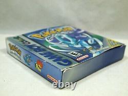 Pokemon Crystal (nintendo Game Boy Color Gbc) Testé Authentique Complete Cib