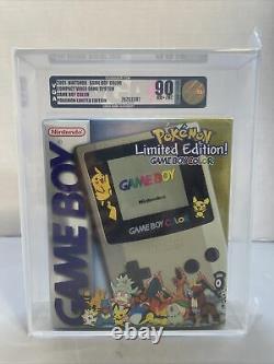 Pokemon Edition Limitée Jeu Garçon Couleur Nintendo Vga 90 Nm+/mt Rare Classé 1 De 1