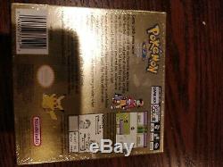 Pokemon Gameboy Color / Gbc Or Version Scellé En Usine Nintendo Game Boy Nm