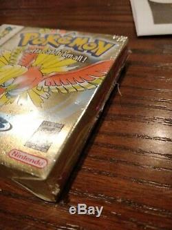 Pokemon Gameboy Color / Gbc Or Version Scellé En Usine Nintendo Game Boy Nm