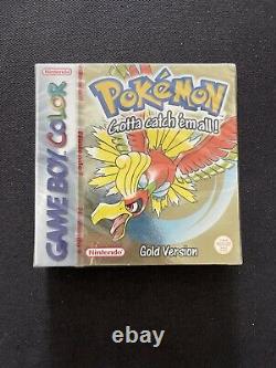 Pokemon Gameboy Gold Nouveau Et Scellé Couleur / Game Boy