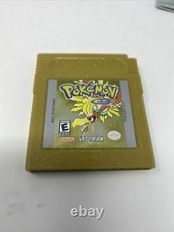 Pokemon Gold & Silver Version Cib Nintendo Gameboy Color Combo (2) Rare
