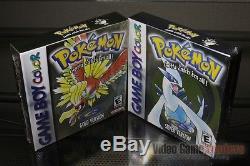 Pokemon Gold + Silver Version (game Boy Color, 2000) H-seam Sealed! Excellent