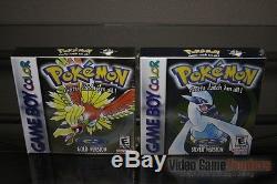 Pokemon Gold + Silver Version (game Boy Color, 2000) H-seam Sealed! Excellent