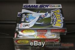 Pokemon Gold + Silver Version (game Boy Color, 2000) H-seam Sealed! Excellent