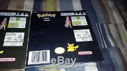 Pokemon Gold + Silver (nintendo Game Boy Color) Lot Complet De Deux En Boîte