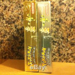 Pokemon Gold Version Argent Gameboy Couleur Nintendo Gbc Lugia Ho Version Heart