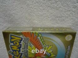 Pokemon Gold Version Game Boy Color Jeu Nouveau, Sealed Uk Pal