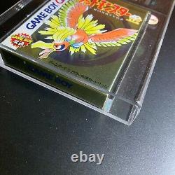 Pokemon Gold Version Japonaise Vga Graded 85 Nm+ New Gameboy Color Not Wata 1999