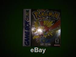 Pokemon Gold Version Nintendo Gameboy Color Tout Neuf Scellé À L'usine (2000)