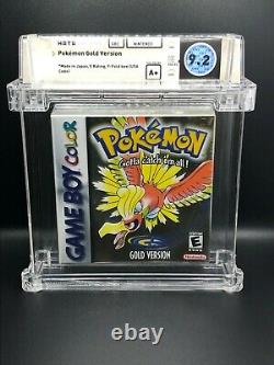 Pokemon Gold Version Scellé Wata 9.2 A+ (nintendo Gameboy Couleur)