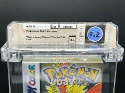 Pokemon Gold Version Scellé Wata 9.2 A+ (nintendo Gameboy Couleur)