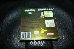 Pokemon Gold Version (game Boy Color, 2000) Gbc Cib Complet