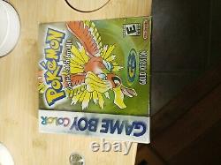 Pokemon Gold Version (game Boy Color, 2000) Seled Brand Nouveau