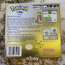 Pokemon Gold Version (game Boy Color) Version Américaine Cib Complete In Box