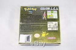 Pokemon Gold (nintendo Game Boy Color Gbc) Nouvelle Usine Scellée Près De La Menthe