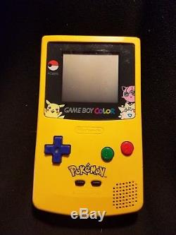 Pokemon Jaune Nintendo Gameboy Couleur Pokemon Jaune Bleu Rouge & Or Lot De Jeu