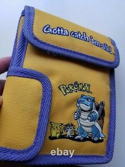 Pokémon Jaune Pikachu Version Nintendo Gameboy Couleur Handheld -with Case