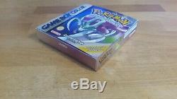 Pokemon Kristall Édition Gameboy Color Ovp Cib Boxed Cristal