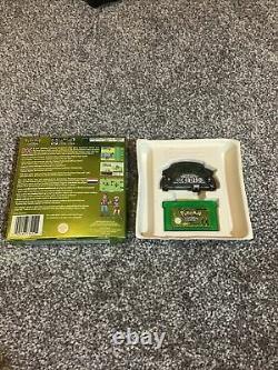 Pokemon Leaf Green Gameboy Couleur Boxed Avec Adaptateur Sans Fil