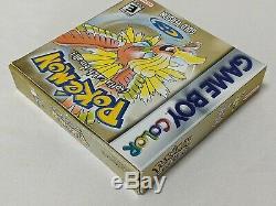 Pokemon Or Complète Dans L'encadré Minty! Nintendo Game Boy Color Gba Authentique