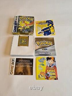 Pokémon Or Game Boy Color Boîte complet