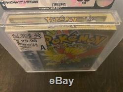 Pokemon Or Nintendo Gameboy Nib Sealed Vga Graded 80+ Game Boy Color