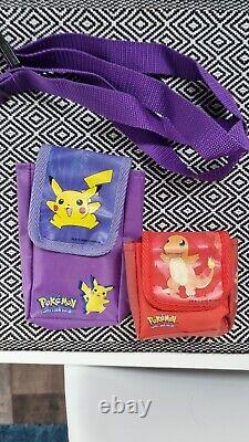 Pokémon / Pikachu Game Boy Couleur / Sac De Transport Avec Ceinture Et Étui De Jeu 90s