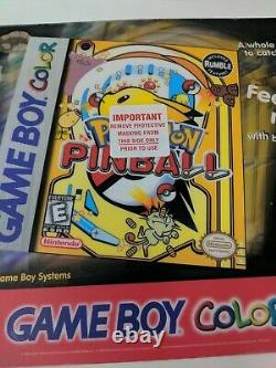 Pokemon Pinball Gameboy Color Counter Mat Signe Promo Store Display Vtg Jaune