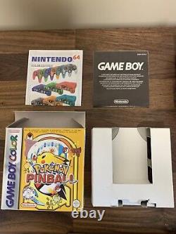 Pokemon Pinball Nintendo Gameboy Couleur BOÎTÉ