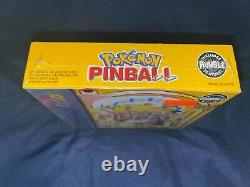 Pokemon Pinball Nintendo Jeu Garçon Couleur Gameboy Gbc New Sealed USA Version Ntsc