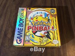 Pokemon Pinball (nintendo Game Boy Color) Tout Neuf - Scellé En Usine