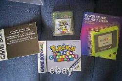 Pokemon Puzzle Challenge (nintendo Game Boy Color) Complet Dans La Boîte! Cib Testé
