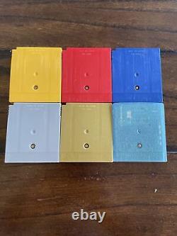 Pokemon Red+yellow+blue (nintendo Gameboy) Or+argent+crystal (couleur) Authentique