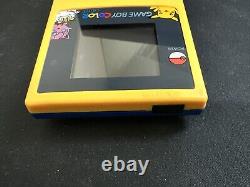 Pokémon Rétroéclairé Spécial Pikachu Edition Jeu Garçon Couleur Gbc Tft Écran LCD